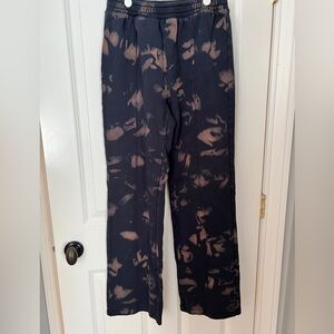 BITE Tie-Dye Black Sweat Pants